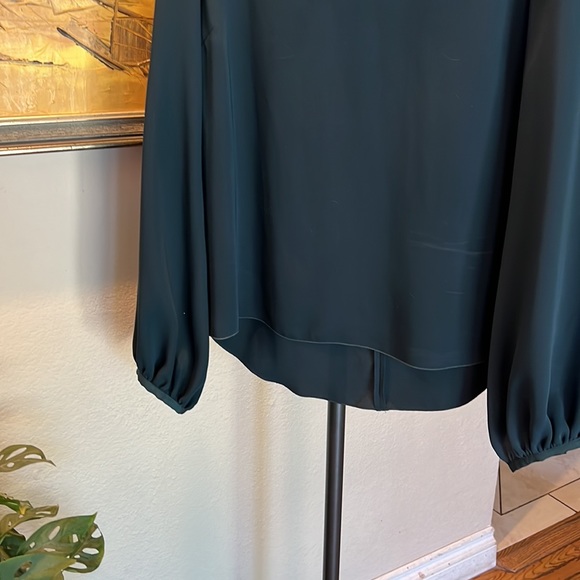 Aritzia Dark Green Blouse - Picture 7 of 7